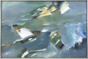 Garvey Rita  Art & Antiques Howard Rackliffe (1917-1987) Acrylic on board