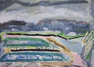 Garvey Rita  Art & Antiques Irving Katzenstein (1907-1973) Watercolor on paper