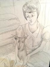 Garvey Rita  Art & Antiques Margarett Sargent (1892-1978) Graphite on paper
