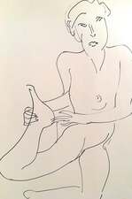 Garvey Rita  Art & Antiques Margarett Sargent (1892-1978) Ink on paper