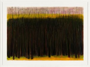 Garvey Rita  Art & Antiques Wolf Kahn (1927-2020) Pastel on paper