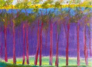 Garvey Rita  Art & Antiques Wolf Kahn (1927-2020) Pastel on paper