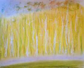 Garvey Rita  Art & Antiques Wolf Kahn (1927-2020) Pastel on paper