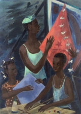 Garvey Rita  Art & Antiques Paul Zimmerman, N.A. (1921-2007) Oil on canvas