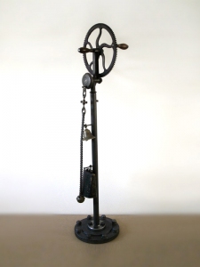 Gary DiBenedetto Kinetic Sound Sculptures Found objects, wood, steel, audio technology 