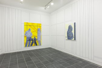 George Rush 2013-2017 Paintings and wall drawing