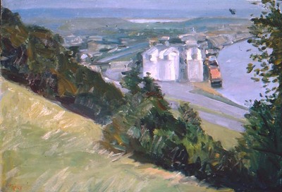  GEORGE TAPLEY (home)           oil on canvas