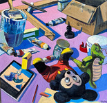  GEORGE TAPLEY (home)          Mickey Noir oil/canvas