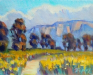  GEORGE TAPLEY (home)          Clark Park & Coyote Hills oil on panel