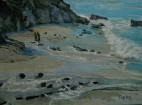  GEORGE TAPLEY (home)          Seascapes and Beach Scenes oil on panel