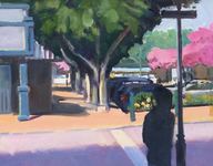  GEORGE TAPLEY (home)          Urban Scenes oil on panel