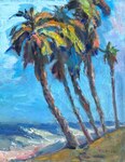  GEORGE TAPLEY (home)          Laguna Beach & Crystal Cove oil/panel