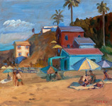  GEORGE TAPLEY (home)          Laguna Beach & Crystal Cove oil/canvas