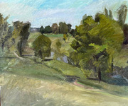  GEORGE TAPLEY (home)          Rural Scenes oil on canvas