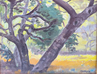  GEORGE TAPLEY (home)          Rural Scenes Oil on canvas