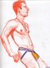  - "Erotic Life Drawings/Misc. Erotic Work" - <i>Warning: Adult Content, please be 18 to view</i> Life Drawing, Color Pencil on Paper