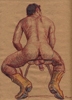  - "Erotic Life Drawings/Misc. Erotic Work" - <i>Warning: Adult Content, please be 18 to view</i> Color Pencil on Toned Paper