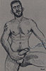  - "Erotic Life Drawings/Misc. Erotic Work" - <i>Warning: Adult Content, please be 18 to view</i> Pencil on Toned Paper
