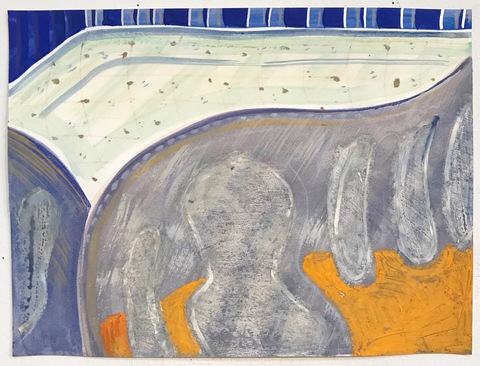 Small Window Recent Paintings gouache and pastel on paper
