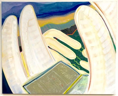 8 Hours Recent Paintings oil and mixed media on canvas