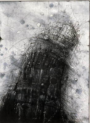 Gerry Bergstein Grisaille 2001-2006 oil on canvas