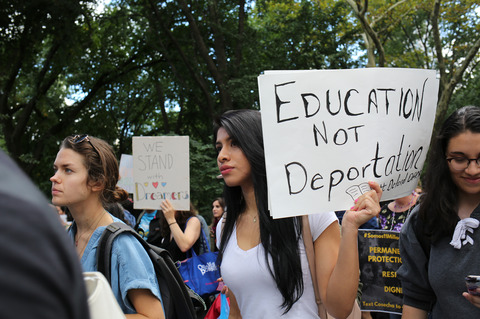 Rally For DACA And All Immigrants NYC 9/9/17 