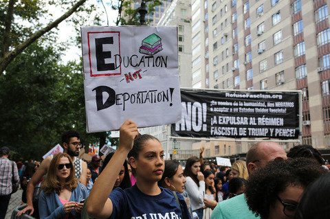  Rally For DACA And All Immigrants NYC 9/9/17 