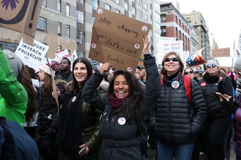  Women's March NYC 1/20/18 