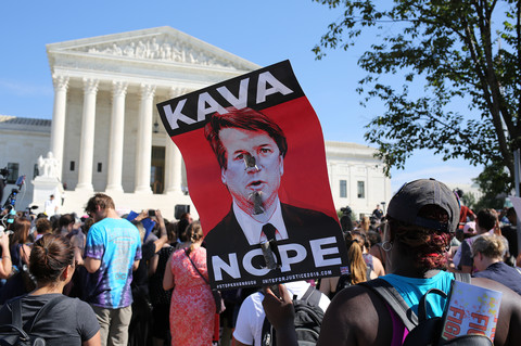  #CancelKavanaugh Believe Survivors Supreme Court Washington DC 10/4/18 