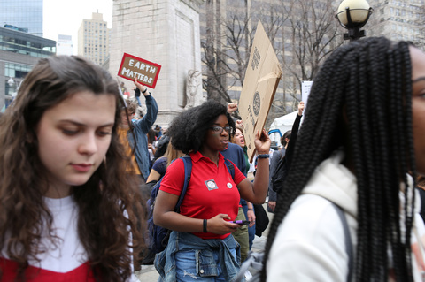  Youth Climate Strike Columbia University & Columbus Circle 3/15/19 