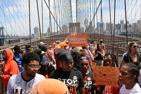 Solidarity Walk With Gun Violence Survivors Brooklyn Bridge 6/8/19 