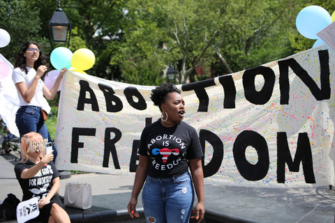  Abortion Is Freedom Speak-out & Sing-out Washington Square 6/22/19 