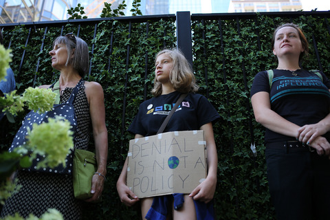  Climate Strike Greta Thunberg United Nations Plaza 8/30/19 