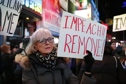  Impeachment Eve March From Times Square to Union Square 12/17/19 