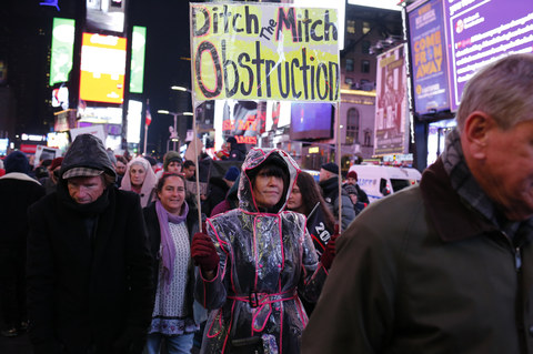  Impeachment Eve March From Times Square to Union Square 12/17/19 