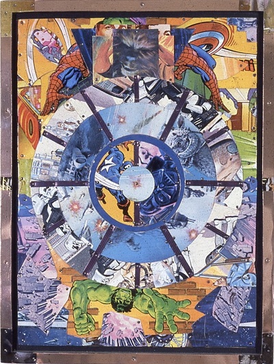 Grant Ditzler Metal Thangka Collage 