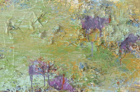 Guy Romagna New Paintings oil paints on aluminum and honeycomb cardboard