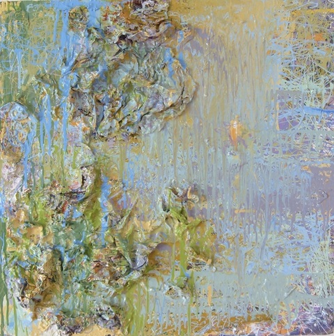 Guy Romagna New Paintings oil paints on aluminum and honeycomb cardboard