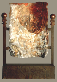 Harry Powers Cosmology Cast Bronze, acrylic
