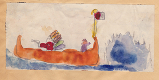 Harry Powers Early Work Water Color
