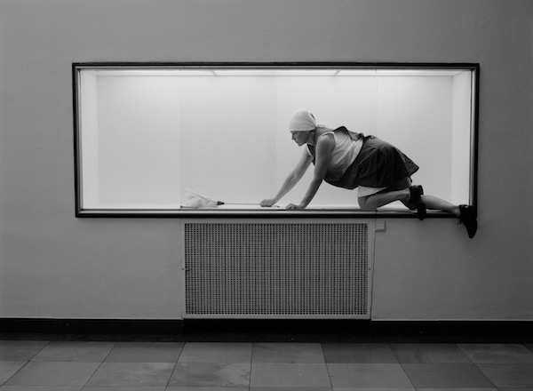 heather sheehan Institutional self-portrait medium-format chemical photography