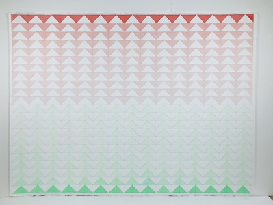 Helen Ireland  works on paper Gouache on paper