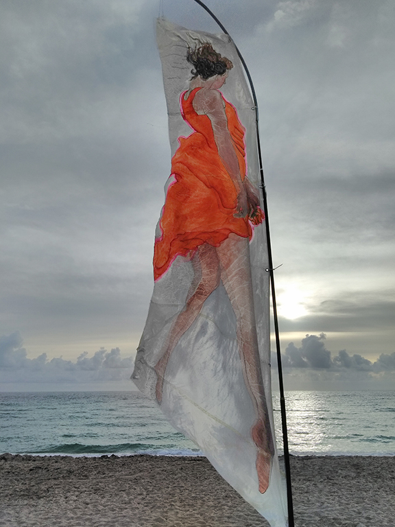Heather Hertel : South Beach Sailcloth Pop Up