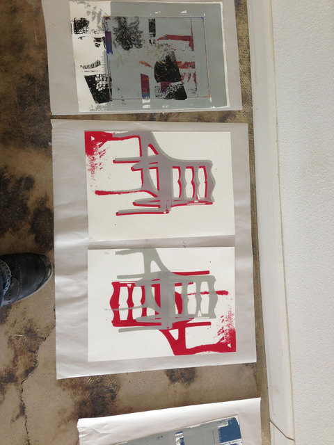 Silkscreen Workshop at Hirst Printmaking Silkscreen Workshop