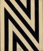 HJ BOTT  BEFORE DoV; earlier than March 7, 1972   graphite on masking and black-crepe tape on paper