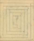 HJ BOTT  BEFORE DoV; earlier than March 7, 1972   charcoal and graphite on masking tape on paper
