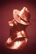 HJ BOTT  BEFORE DoV; earlier than March 7, 1972   patinated, polished and burnished 85-3-5 bronze