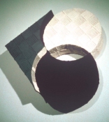 HJ BOTT RELIEFS, all periods, 1948 on acrylics on TOBINITE™ on nylon cord on cardboard