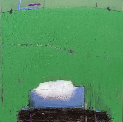 Imogen Gallery  Oil stick and pencil on panel