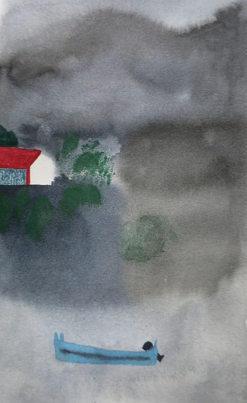 Imogen Gallery  Watercolor on paper